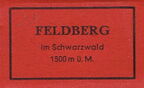 Feldberg im Schwarzwald 1500m Ü. M.