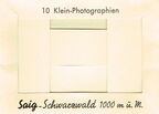 Saig-Schwarzwald 1000m ü. M. 